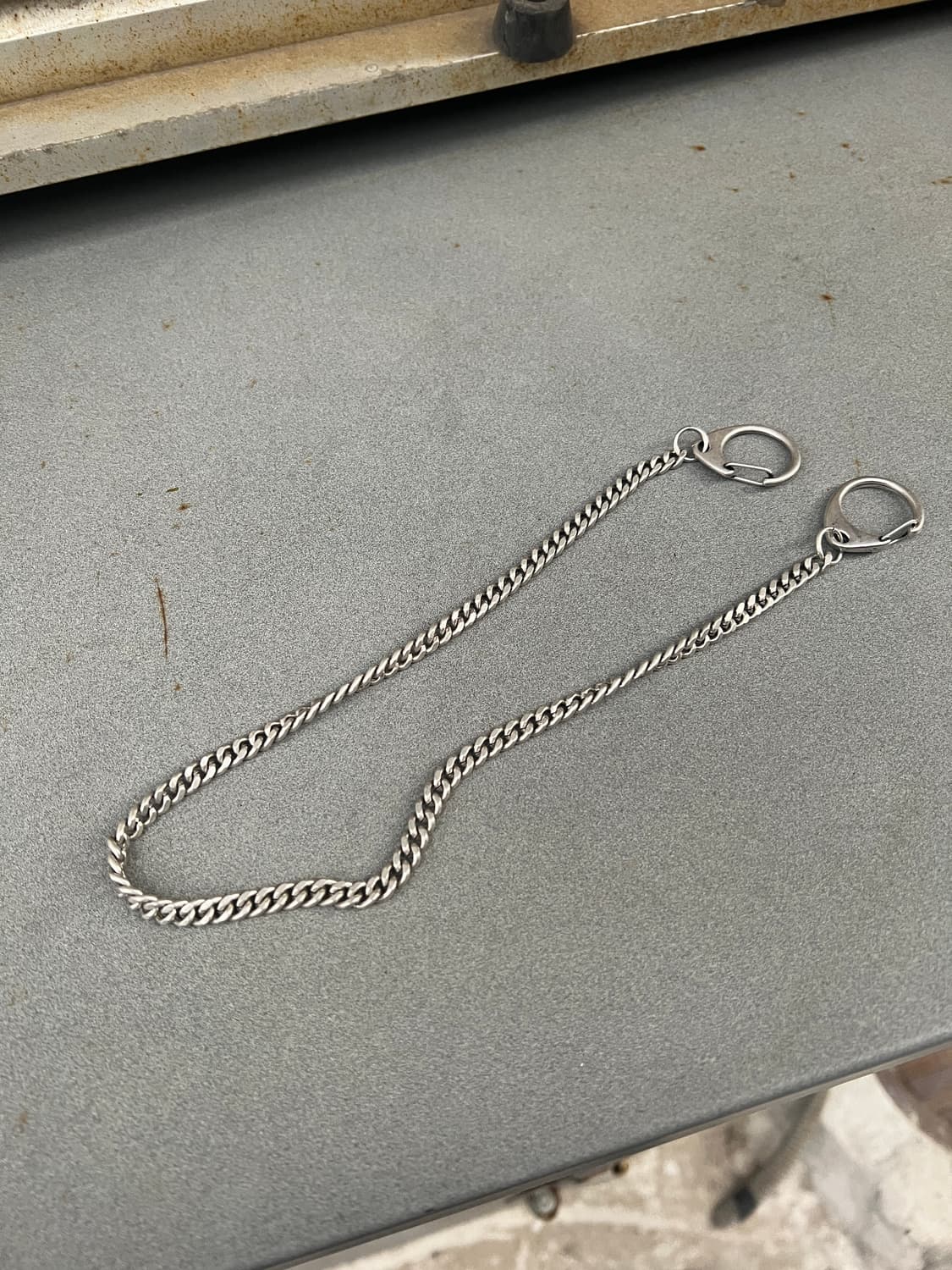 무광 빈티지 바지체인 키링 상품이미지2