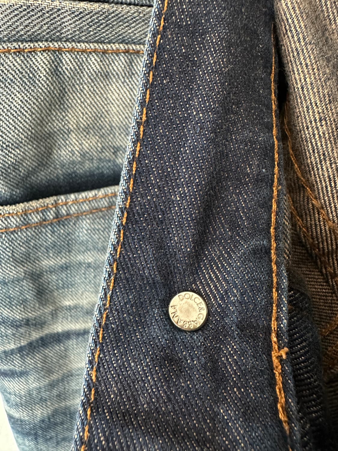 돌체앤가바나 2000s 디스트로이드 워싱 슬림진 상품이미지8