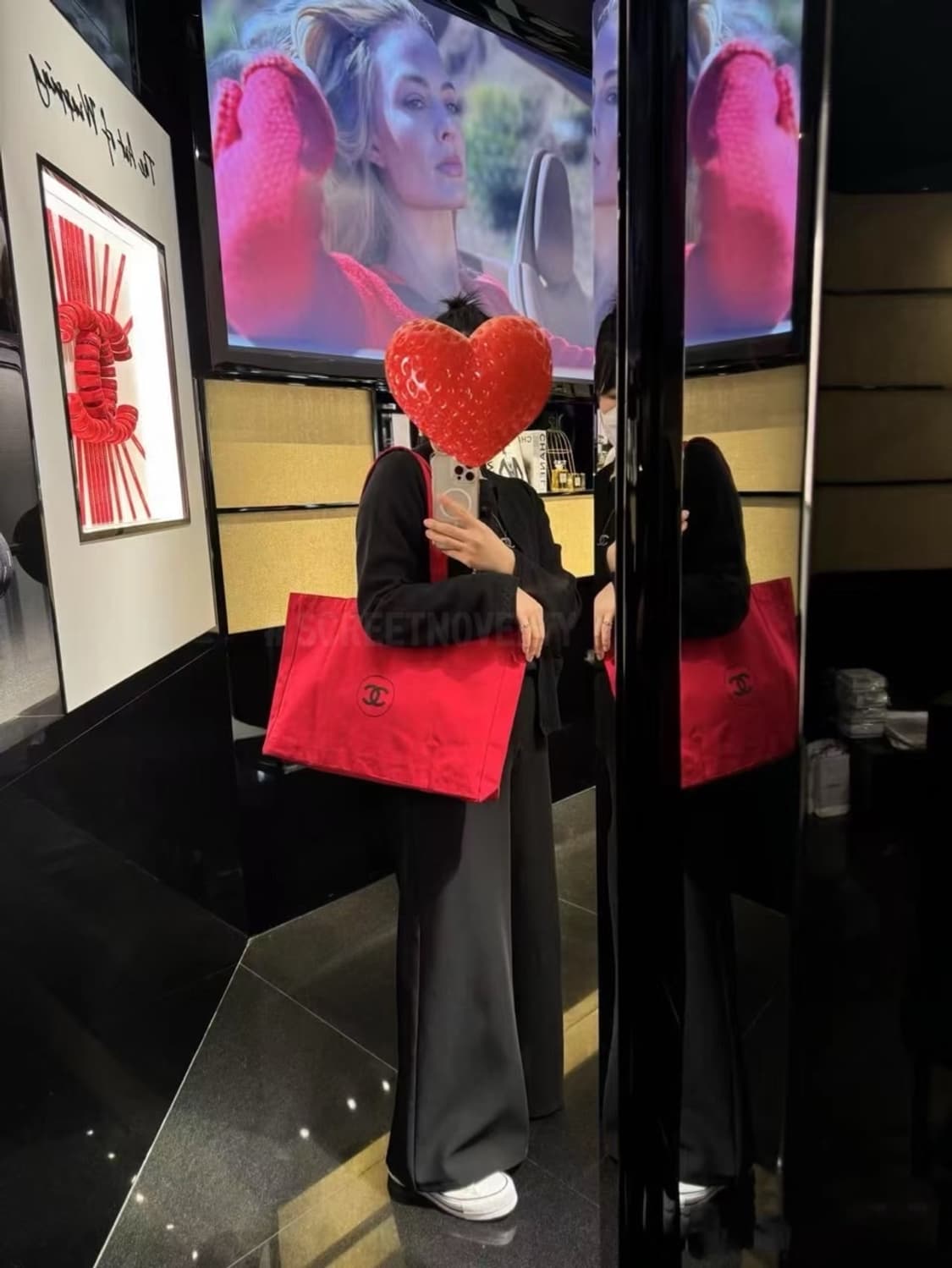 샤넬뷰티 NO.1 까멜리아 에코백 레드 상품이미지8