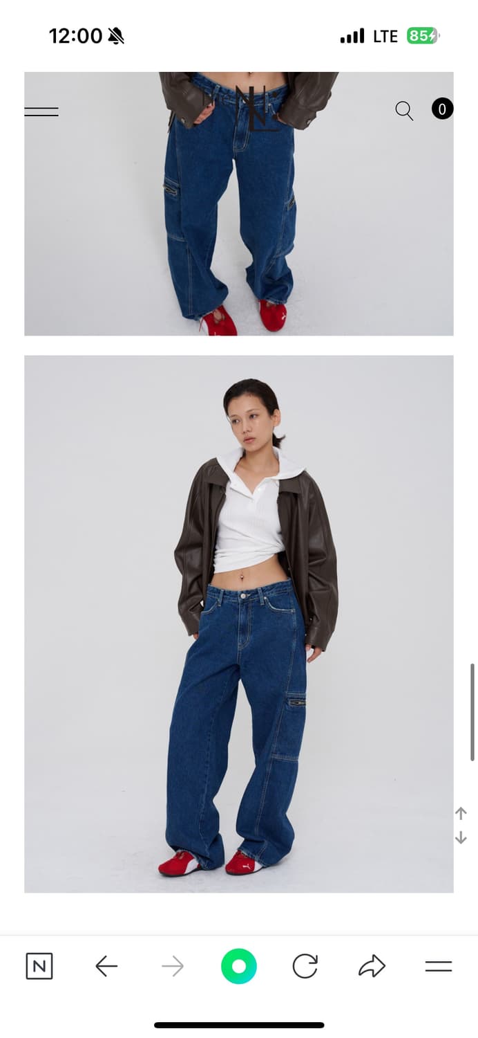 더엔엘 레더자켓 브라운  상품이미지4