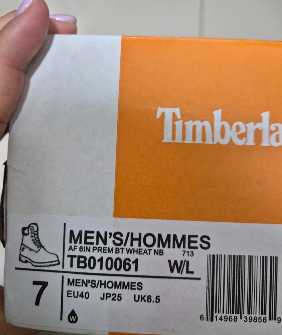 팀버랜드 6인치 프리미엄 워터프루프 부츠 250 새거 상품이미지4
