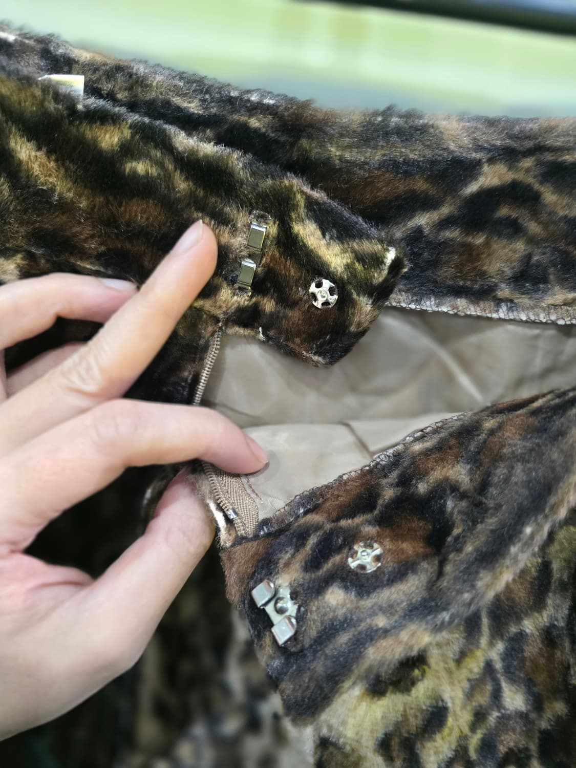 레오파드 호피 스커트  상품이미지4