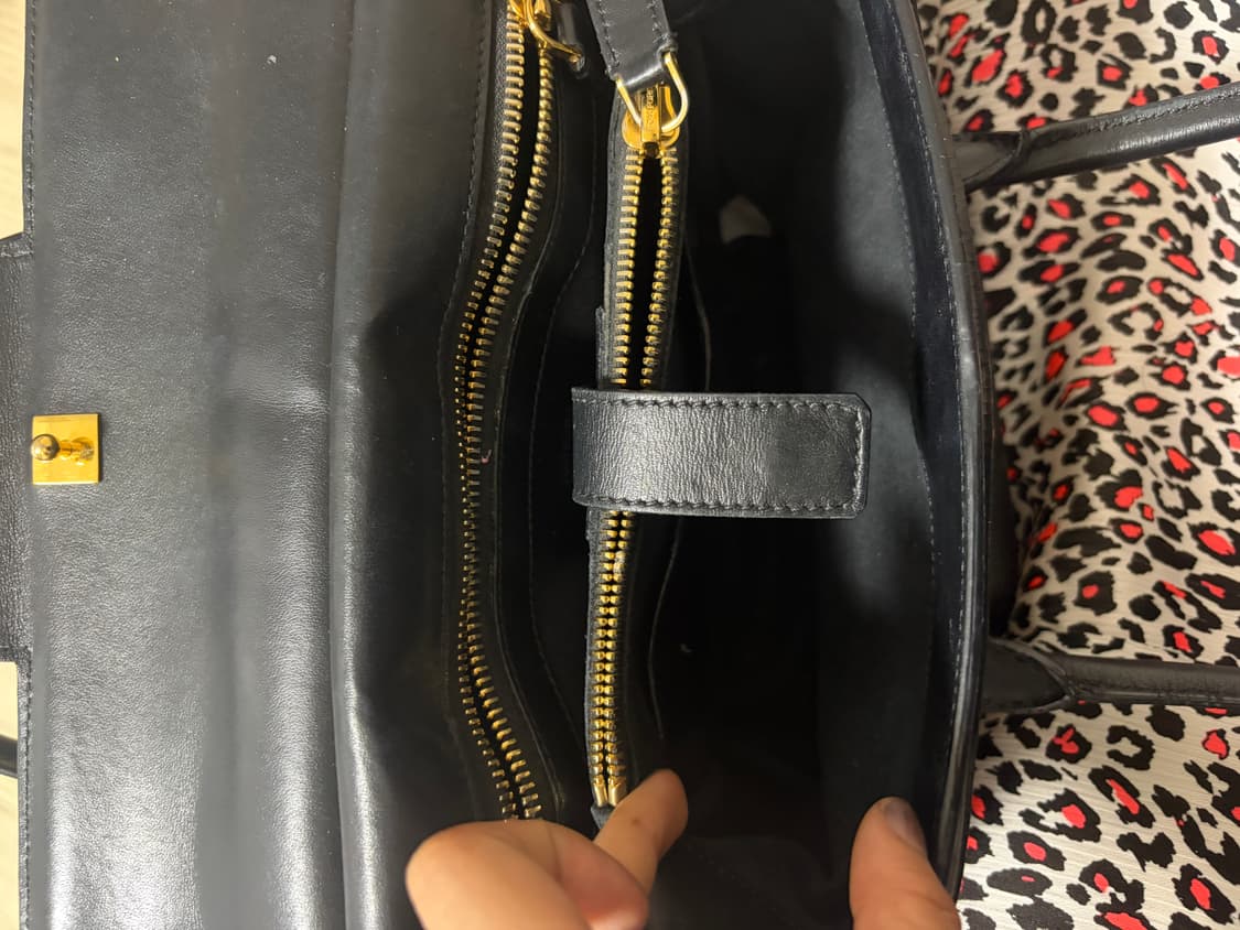 tomford 톰포드 블랙 레더 토트백 상품이미지6