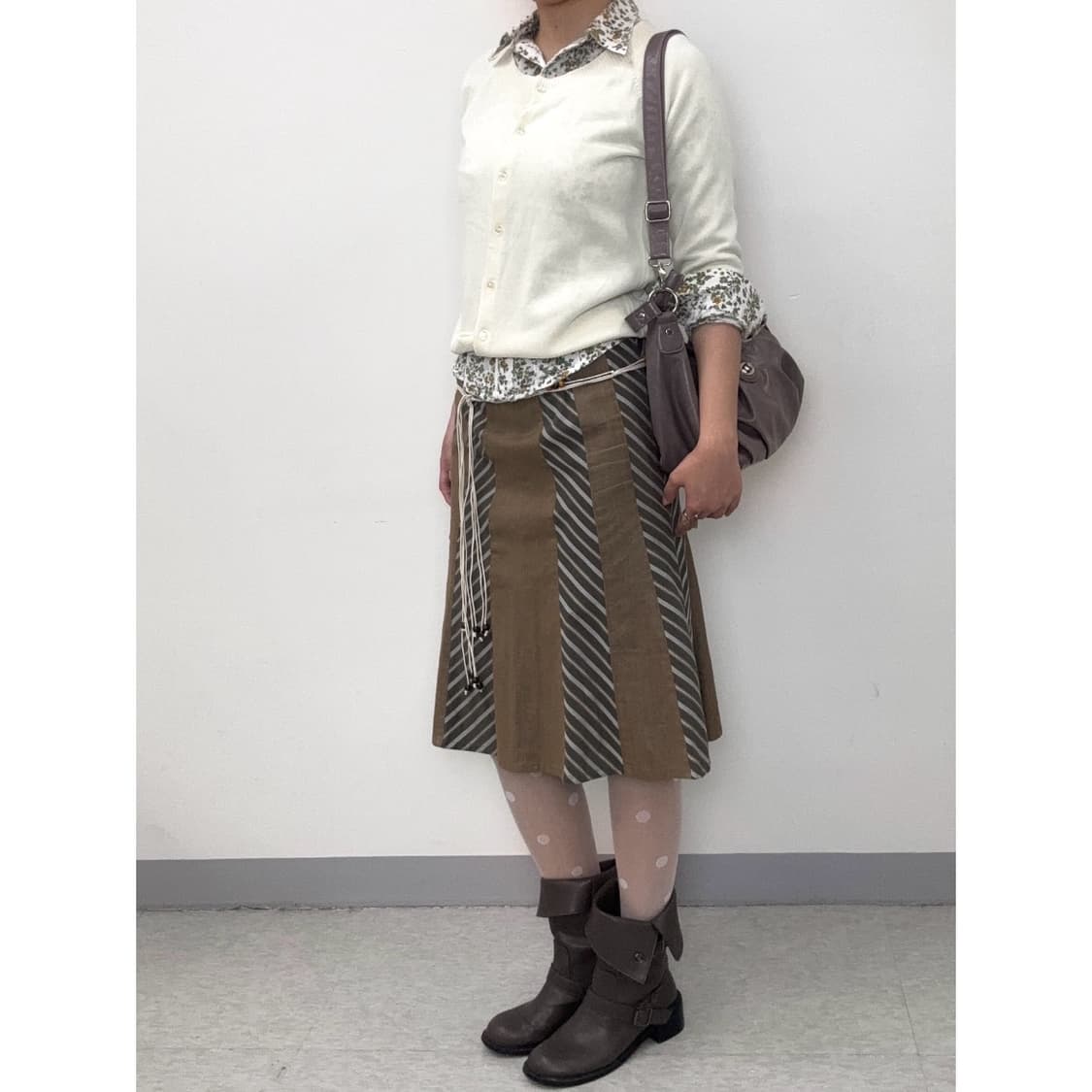 빈티지 아이보리 가디건 상품이미지3