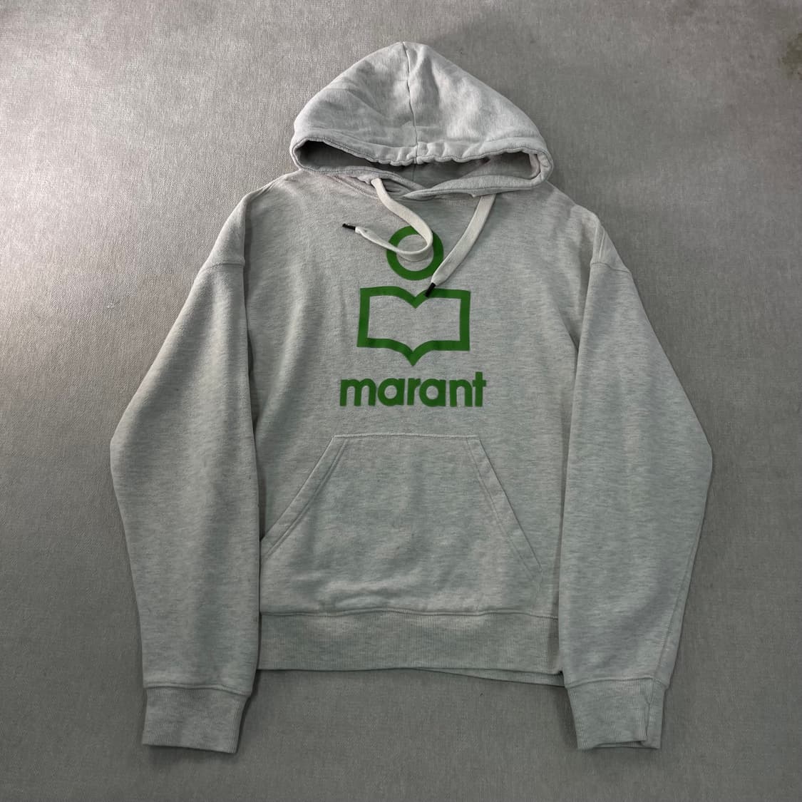 100 이자벨마랑 빅로고 후드티 상품이미지1