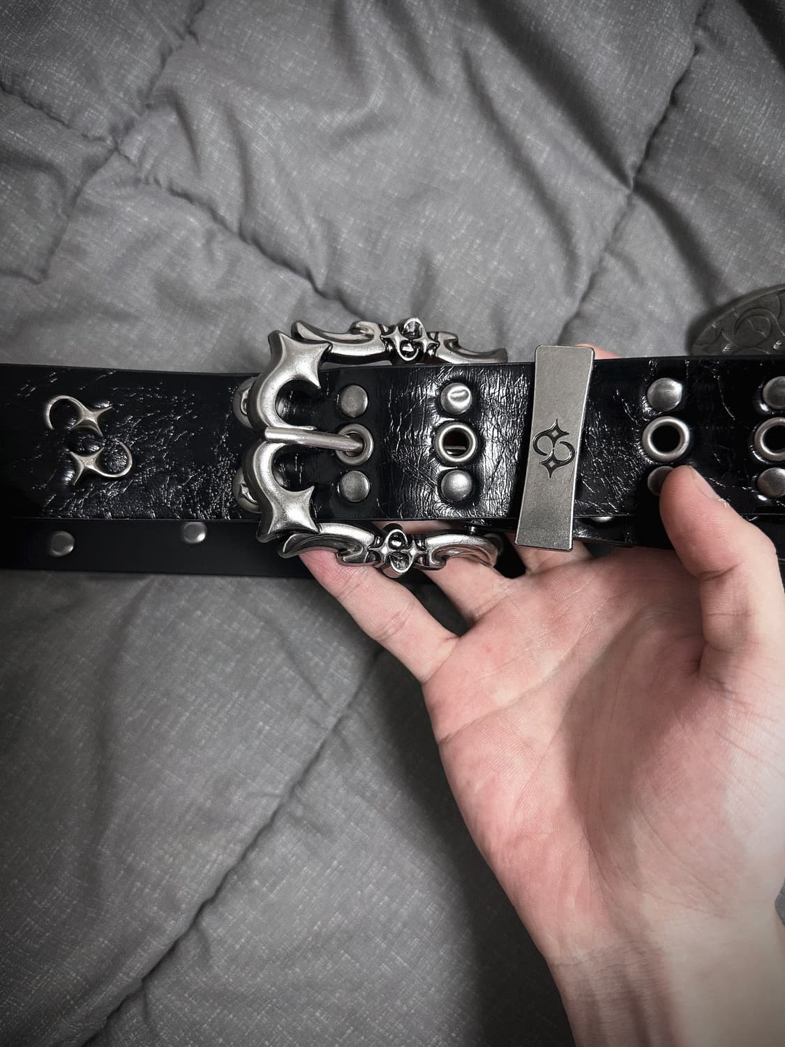 스터드 헤비 메탈 벨트 상품이미지1