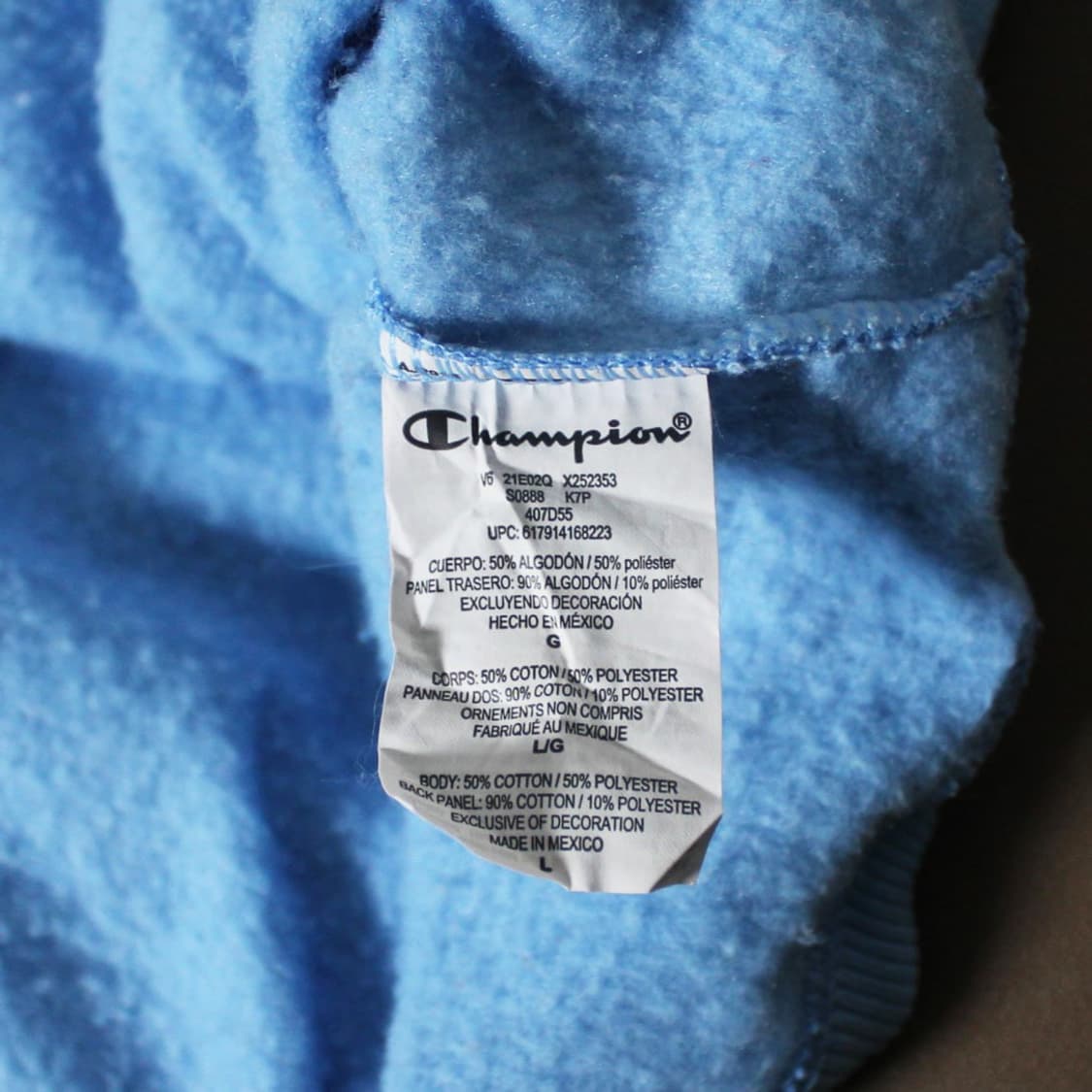 Champion 챔피온 기모 맨투맨 상품이미지5