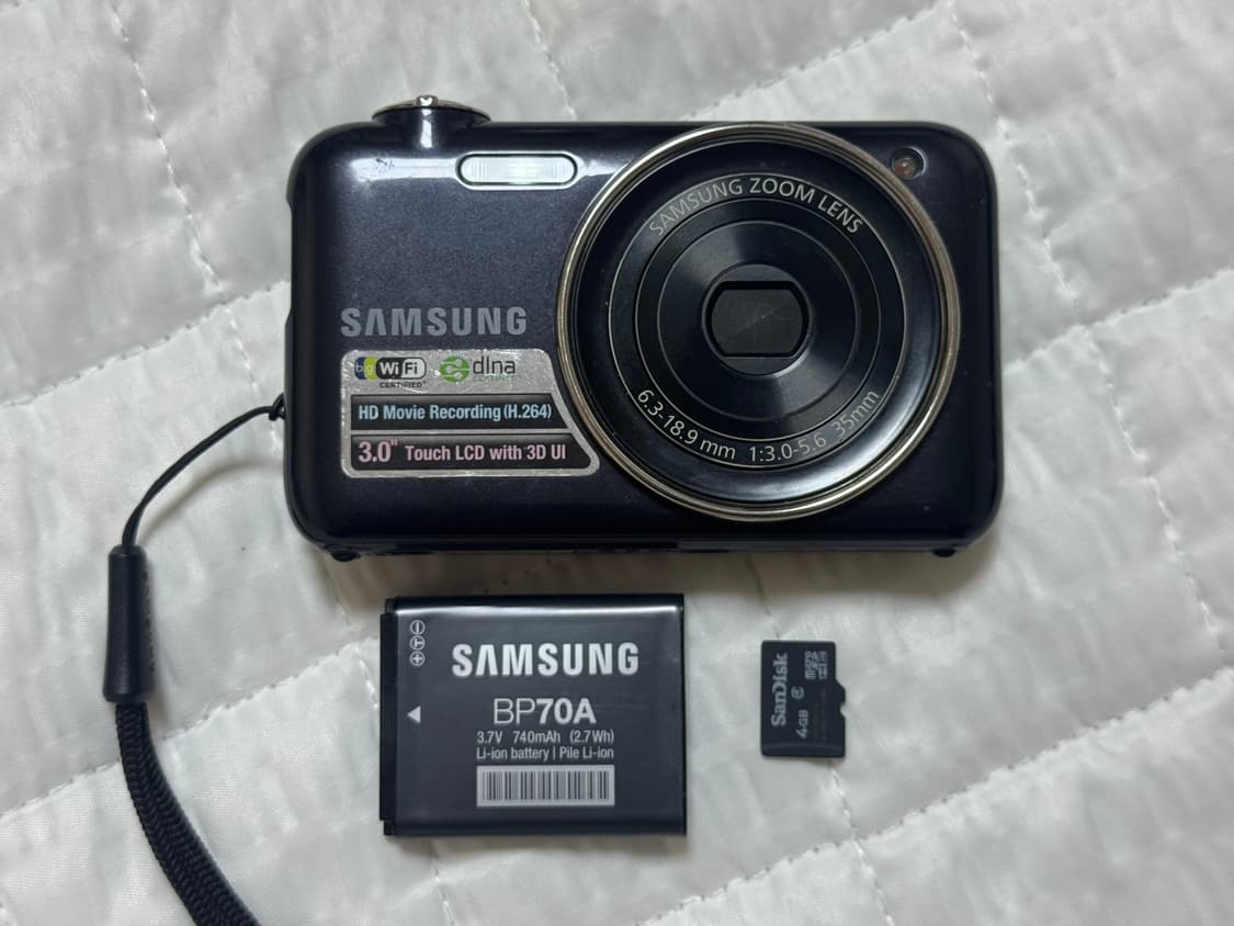 삼성 VLUU ST80 블랙 디지털 카메라 상품이미지1