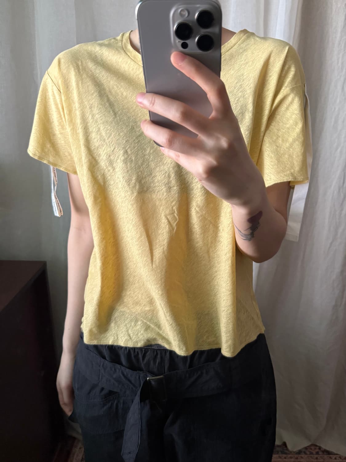 MM6 리넨 티셔츠 상품이미지10