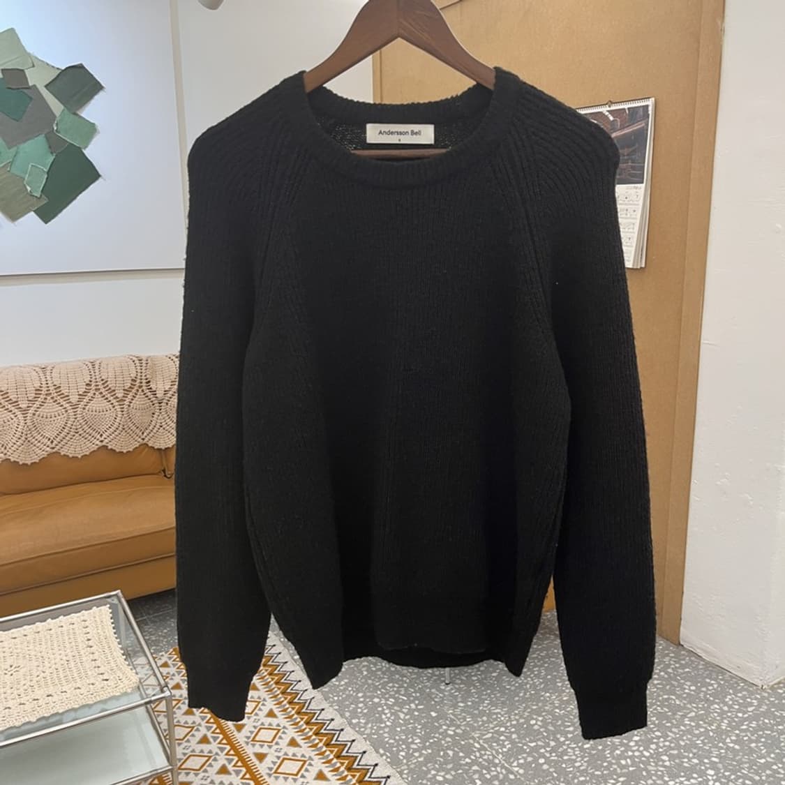 앤더슨벨 빈티지 모던시크 캐주얼 뜨개 니트 S C10496 상품이미지3