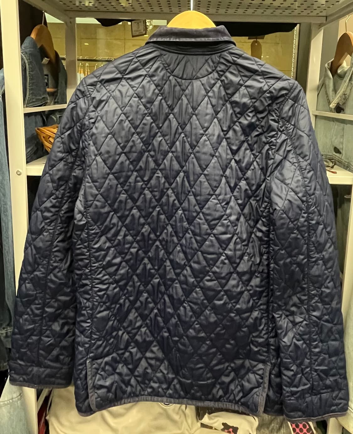 폴로 랄프로렌 네이비 퀼팅 자켓 상품이미지4