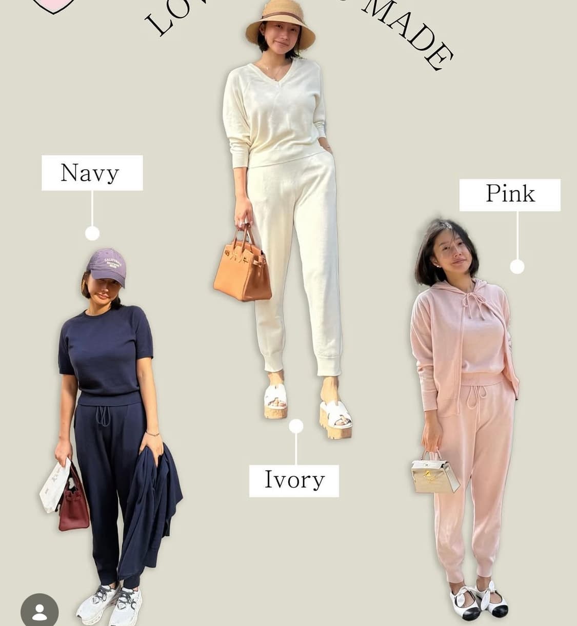 러브모모 라운드 반팔 니트 탑 상품이미지3