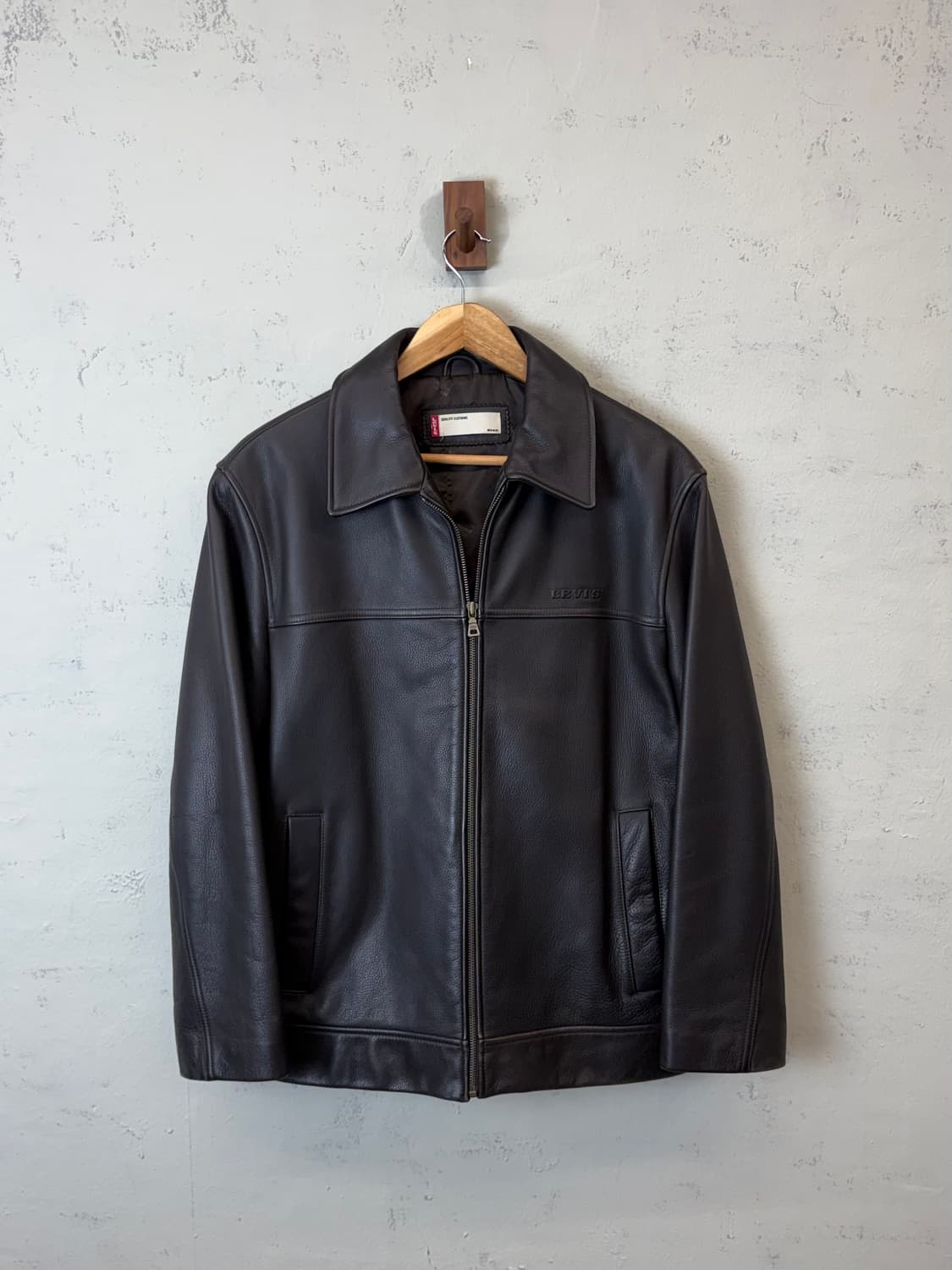 리바이스 소가죽 빈티지 레더 자켓 브라운 상품이미지1