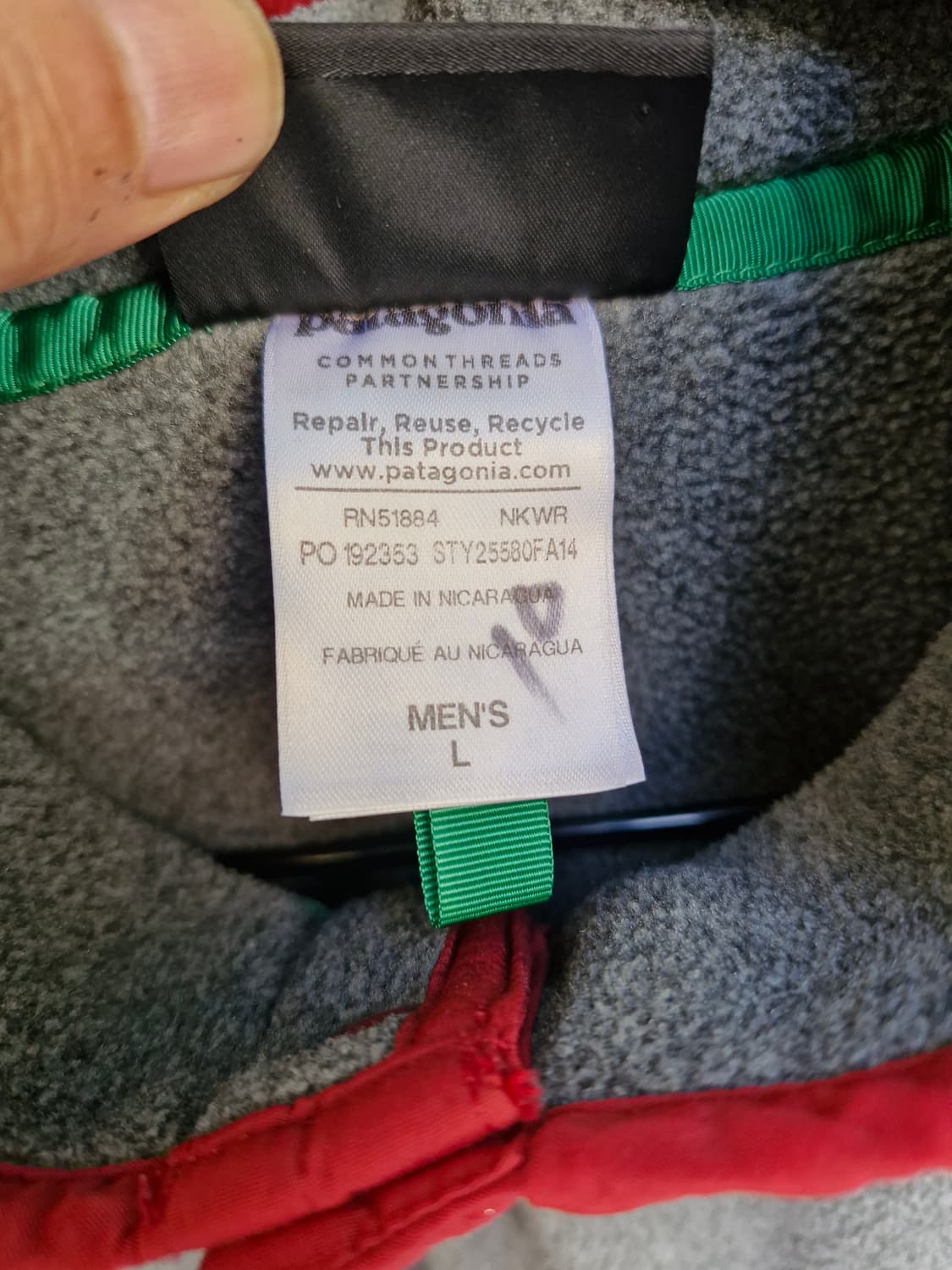 Z-184 파타고니아 신칠라  상품이미지7