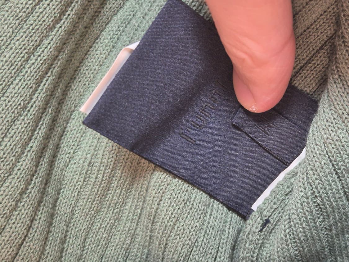 (새상품/M) 준지 FW21 코만도 견장 골지 니트 상품이미지5