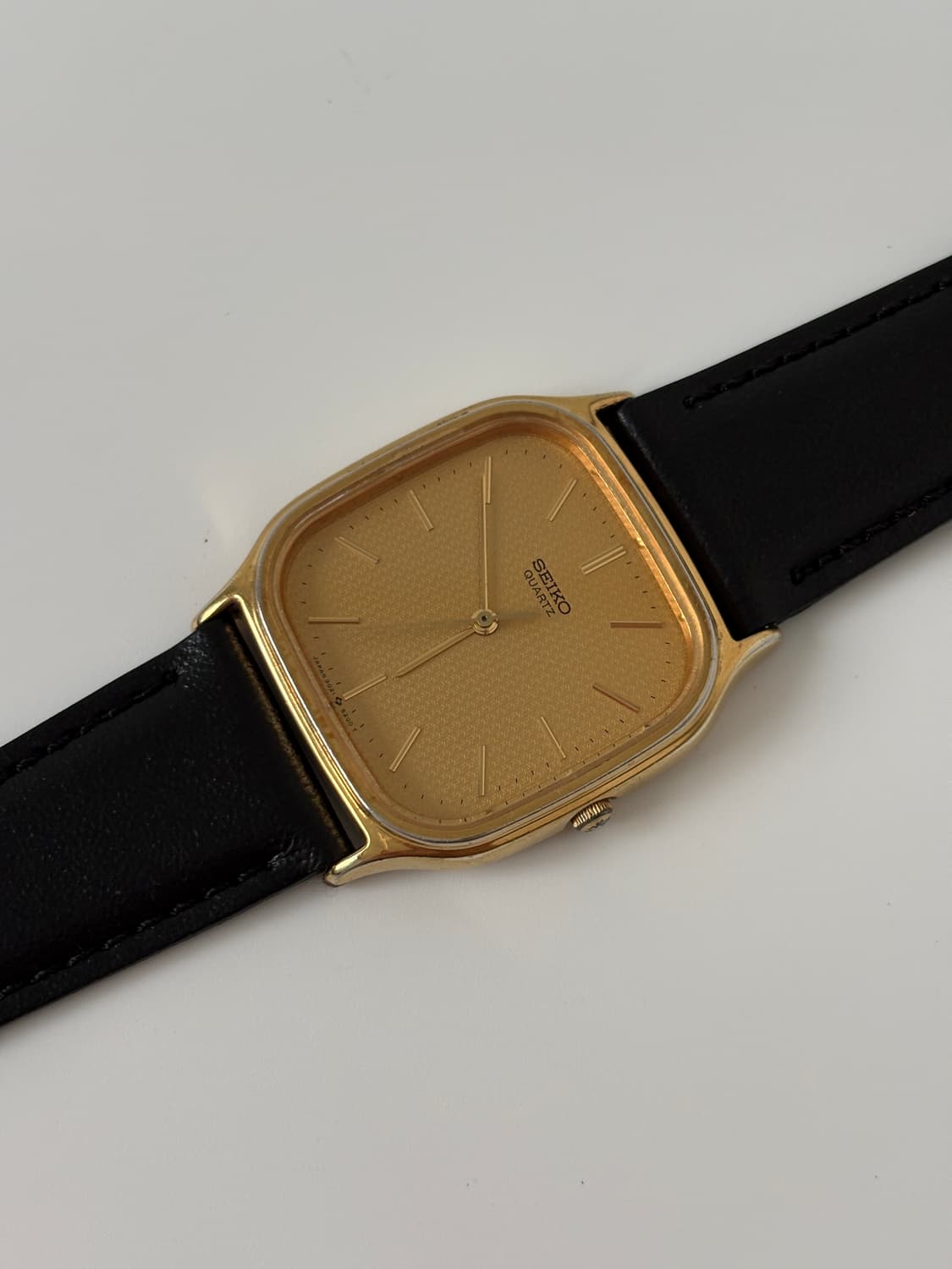 1980s Chariot Gold Square Quartz 상품이미지4