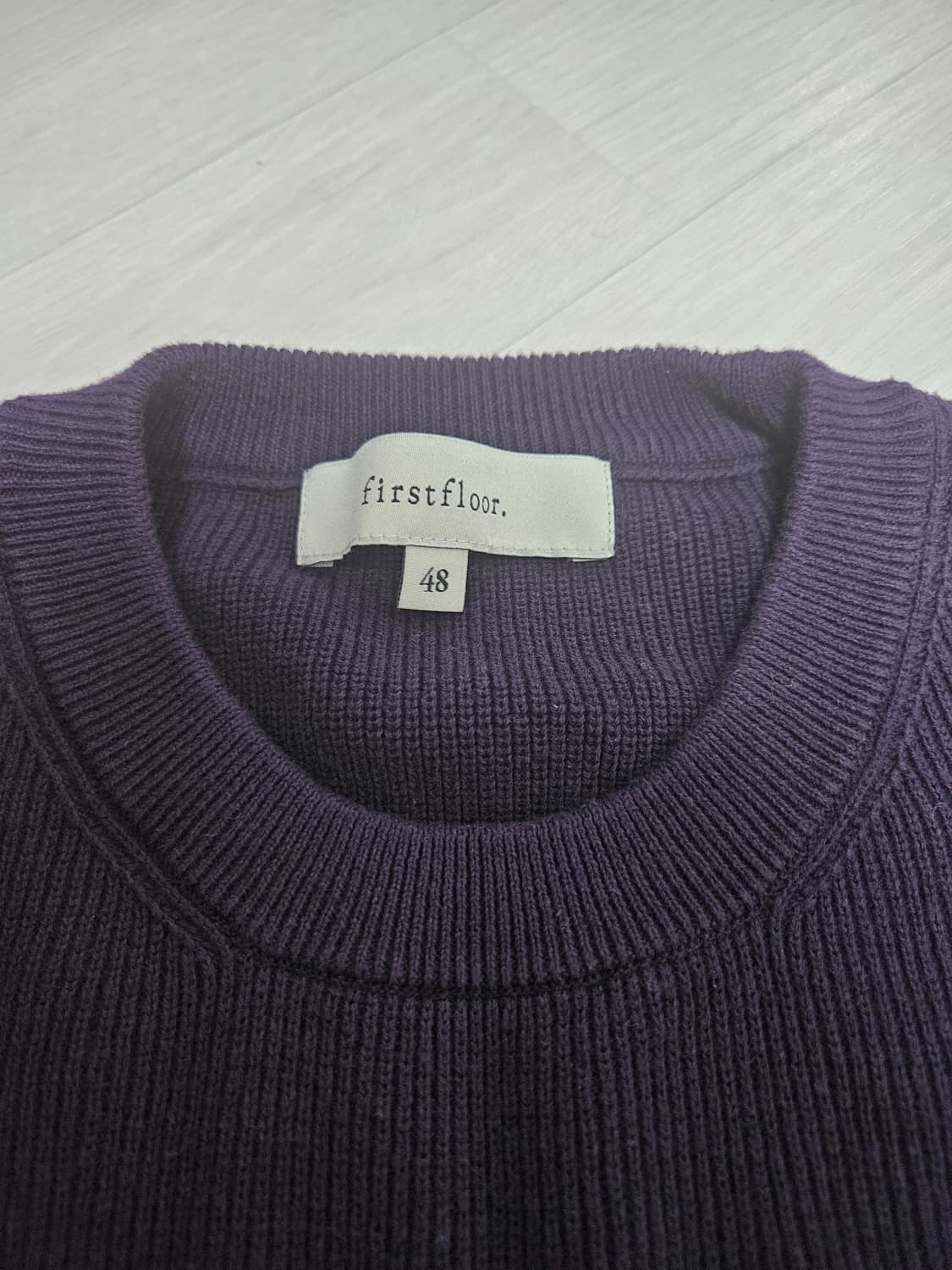 [48] 퍼스트플로어 데일리니트 퍼플 상품이미지3