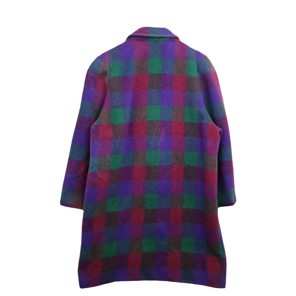 LAPINE ROUGE 빈티지 체크 더블 코트 [13] 상품이미지2