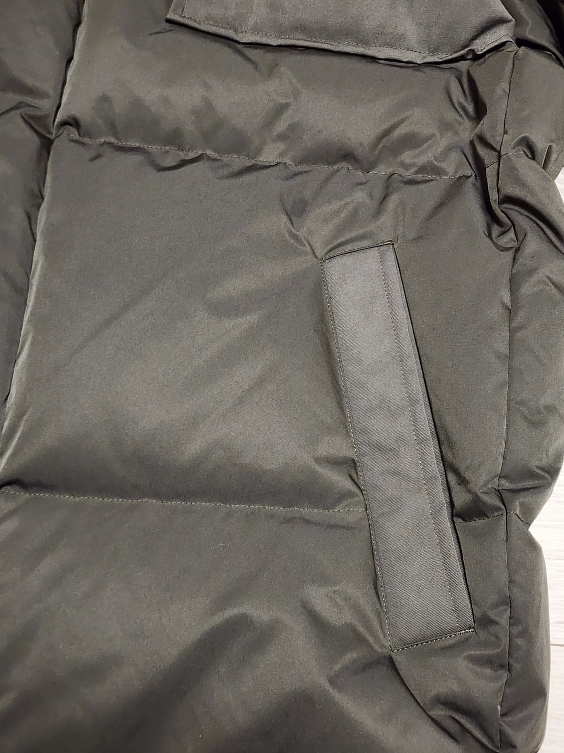 유니클로+J 질샌더 오버사이즈 다운 파카 올리브XXL 상품이미지7