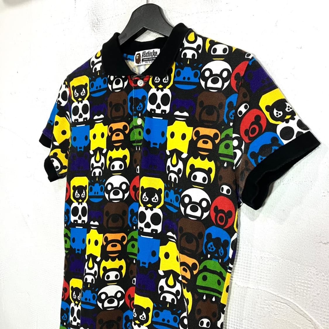 베이프 베이비 마일리노 반팔 카라티 상품이미지4