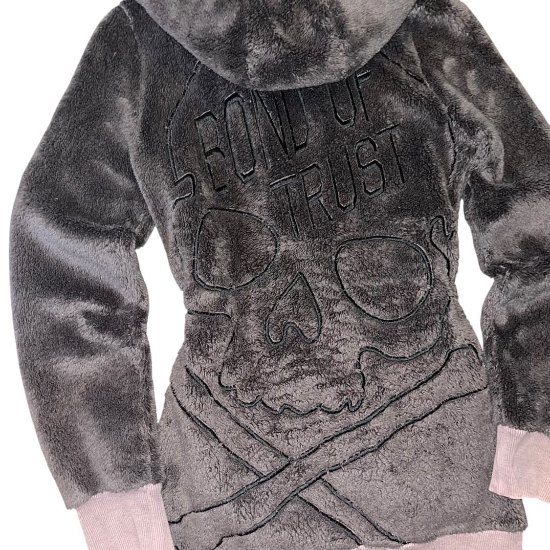 GHOST of HARLEM 고스트오브할렘 해골자수투웨이후드롱집업 펑크 상품이미지5