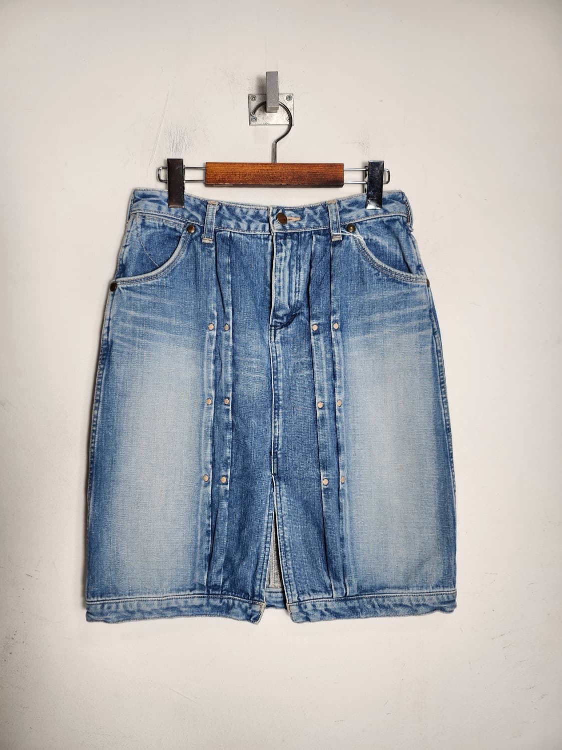 랭글러 빈티지 데님 스커트 상품이미지1