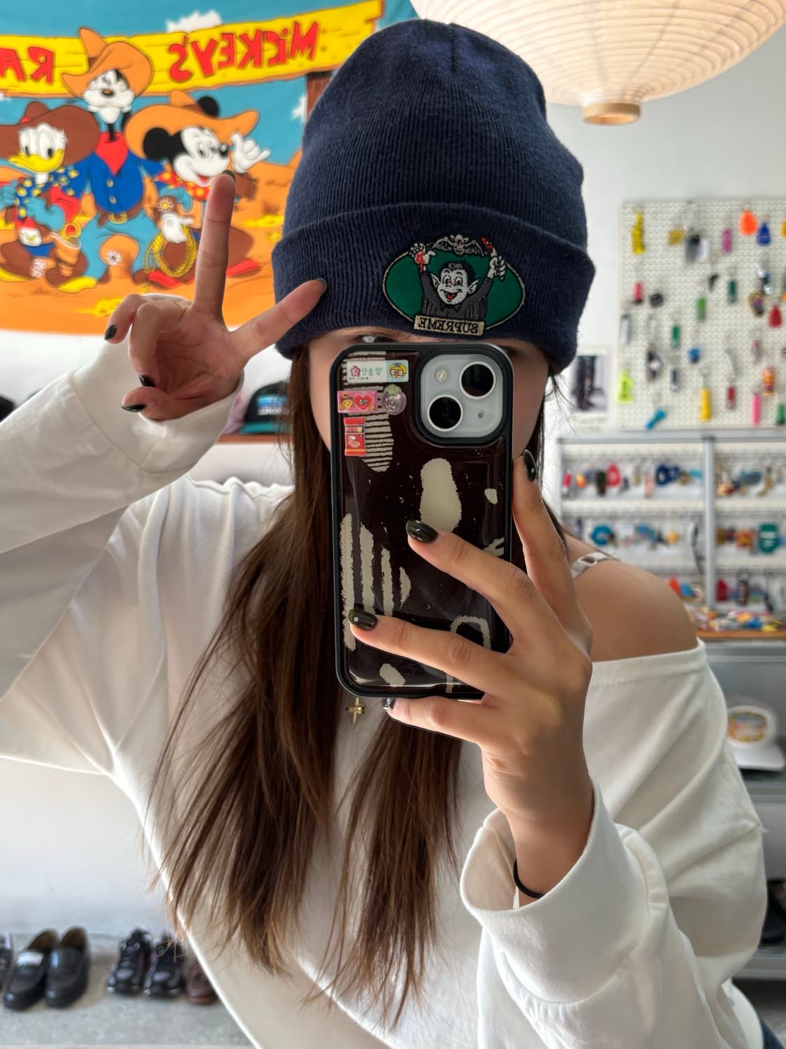 슈프림 비니 상품이미지2