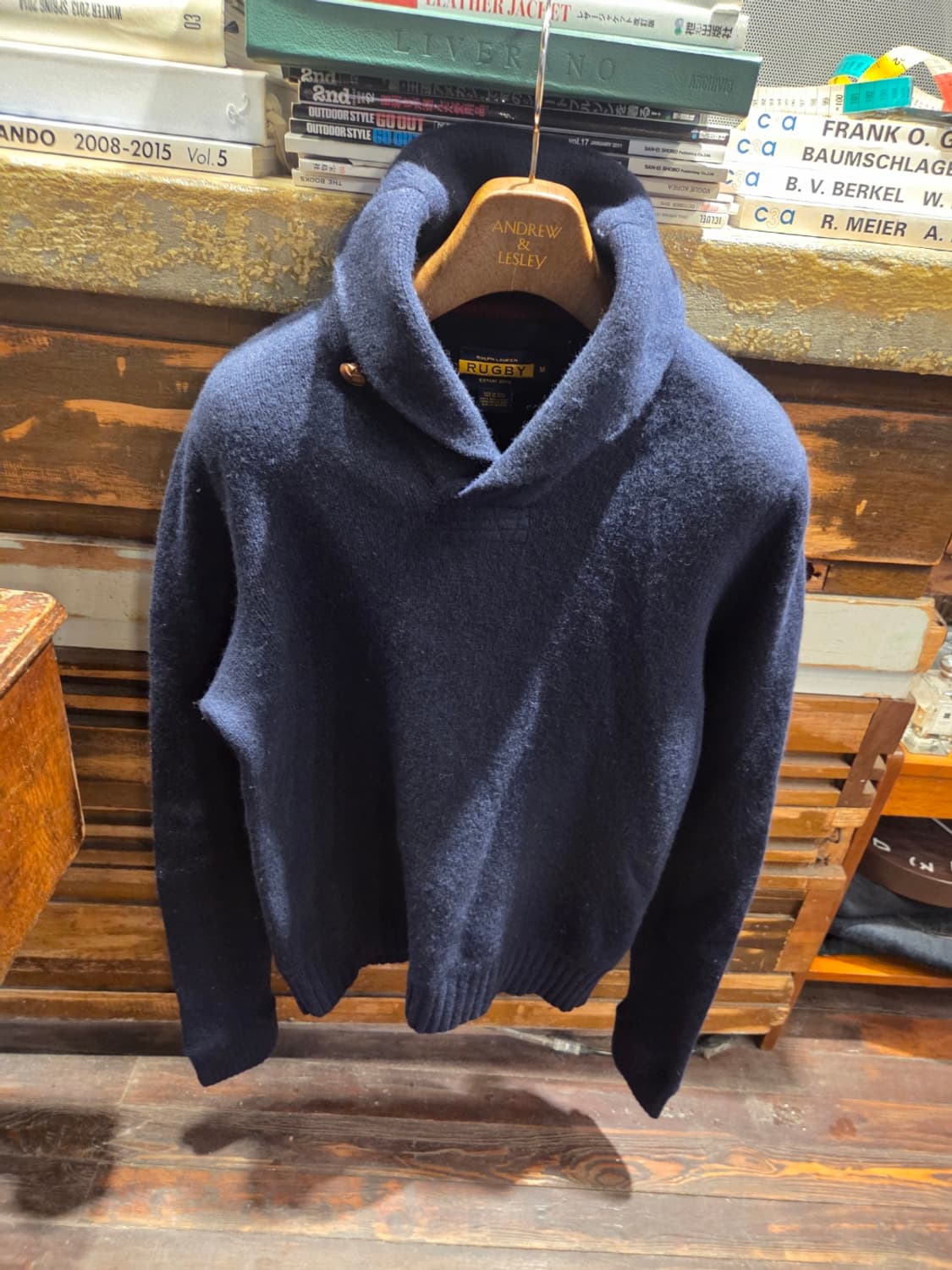 폴로랄프로렌 럭비 램스울니트 상품이미지8