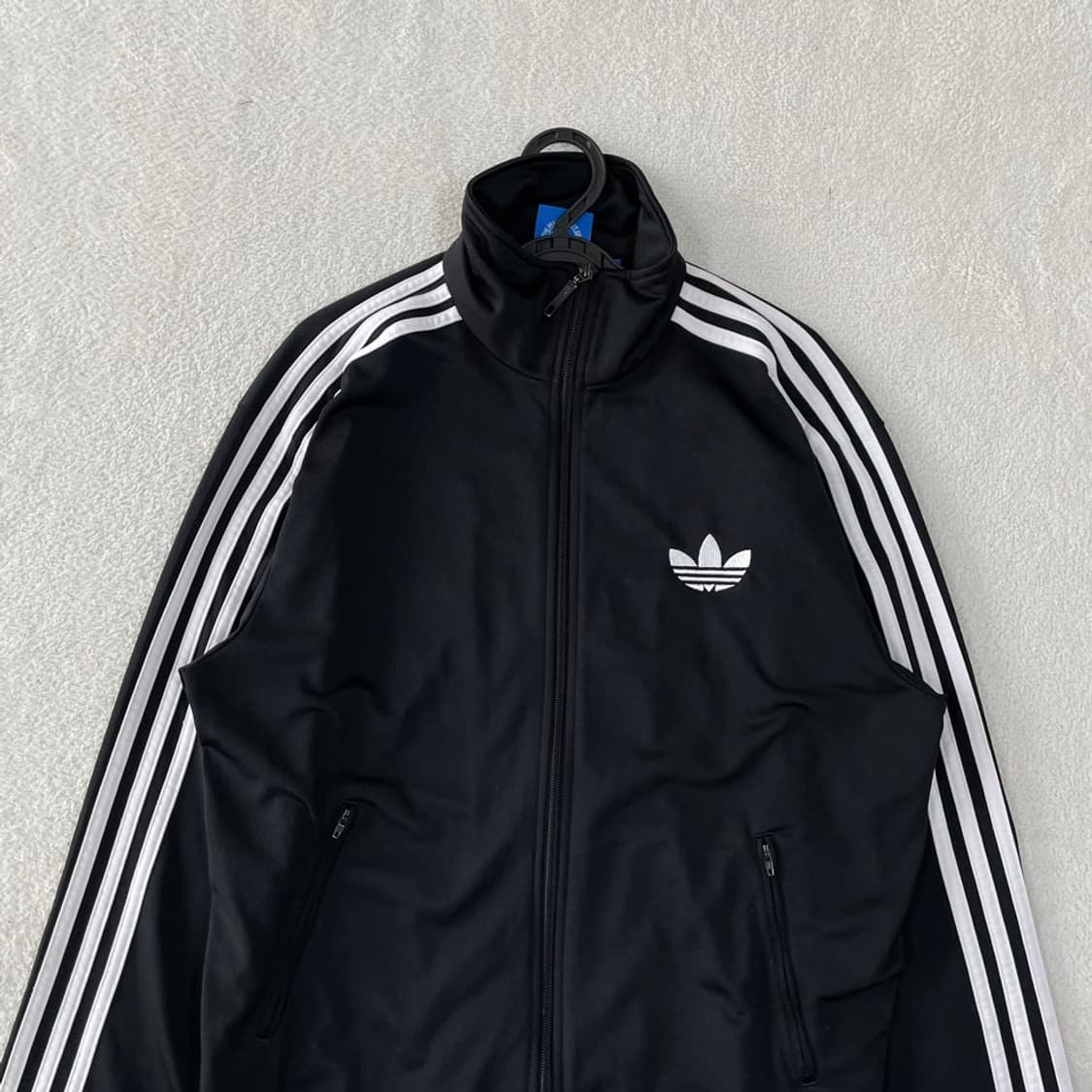 100 아디다스 파이어버드 블랙 트랙탑 져지 L 상품이미지2