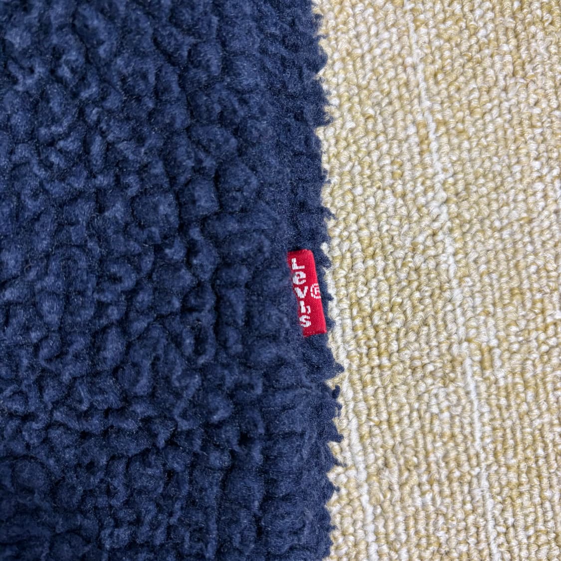 리바이스 네이비 쉐르파 플리스 자켓(M) 상품이미지5