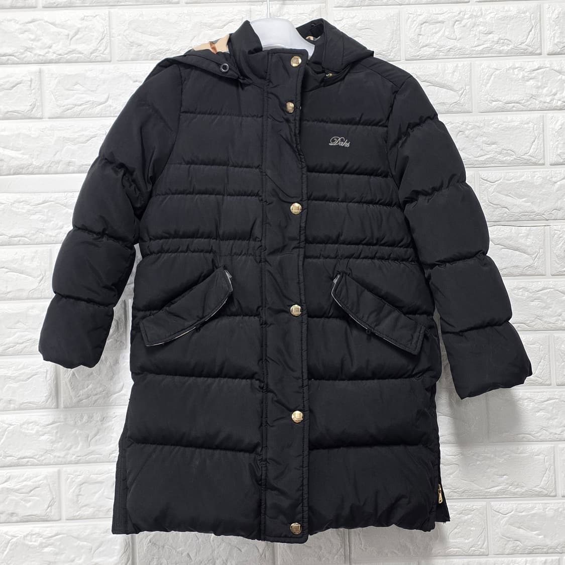 택포) 닥스 여아 롱패딩 120 상품이미지1