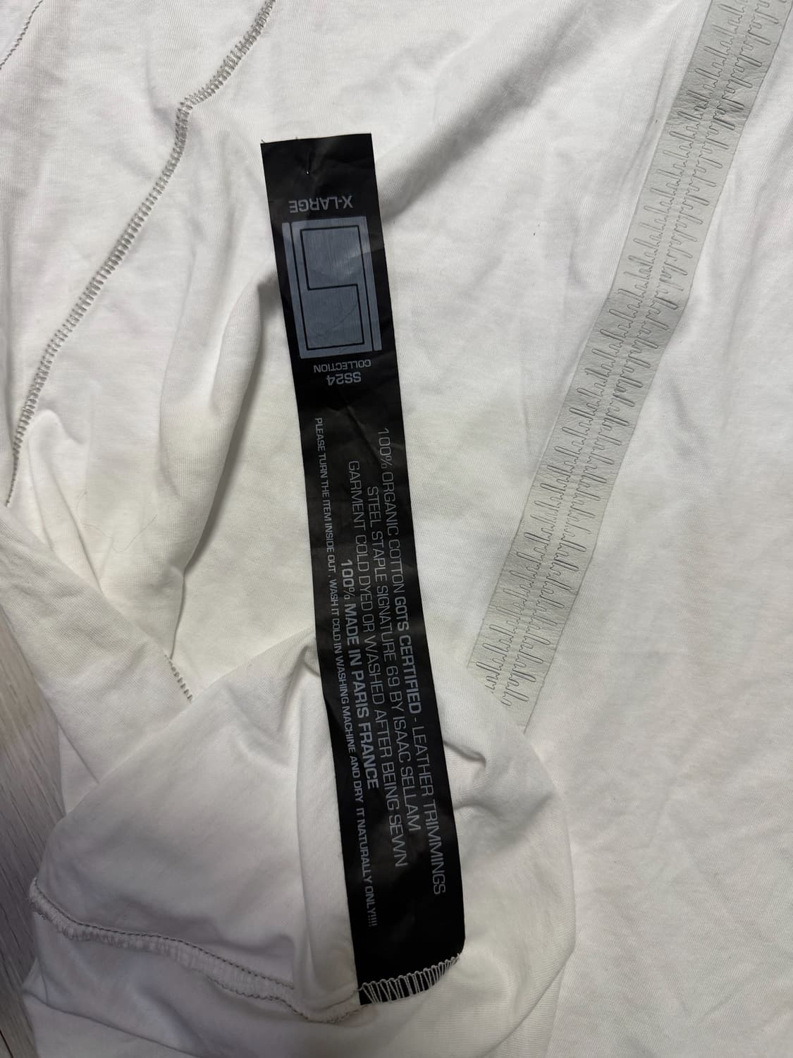 Isaac Sellam Experience Stapler T-Shirt 상품이미지3