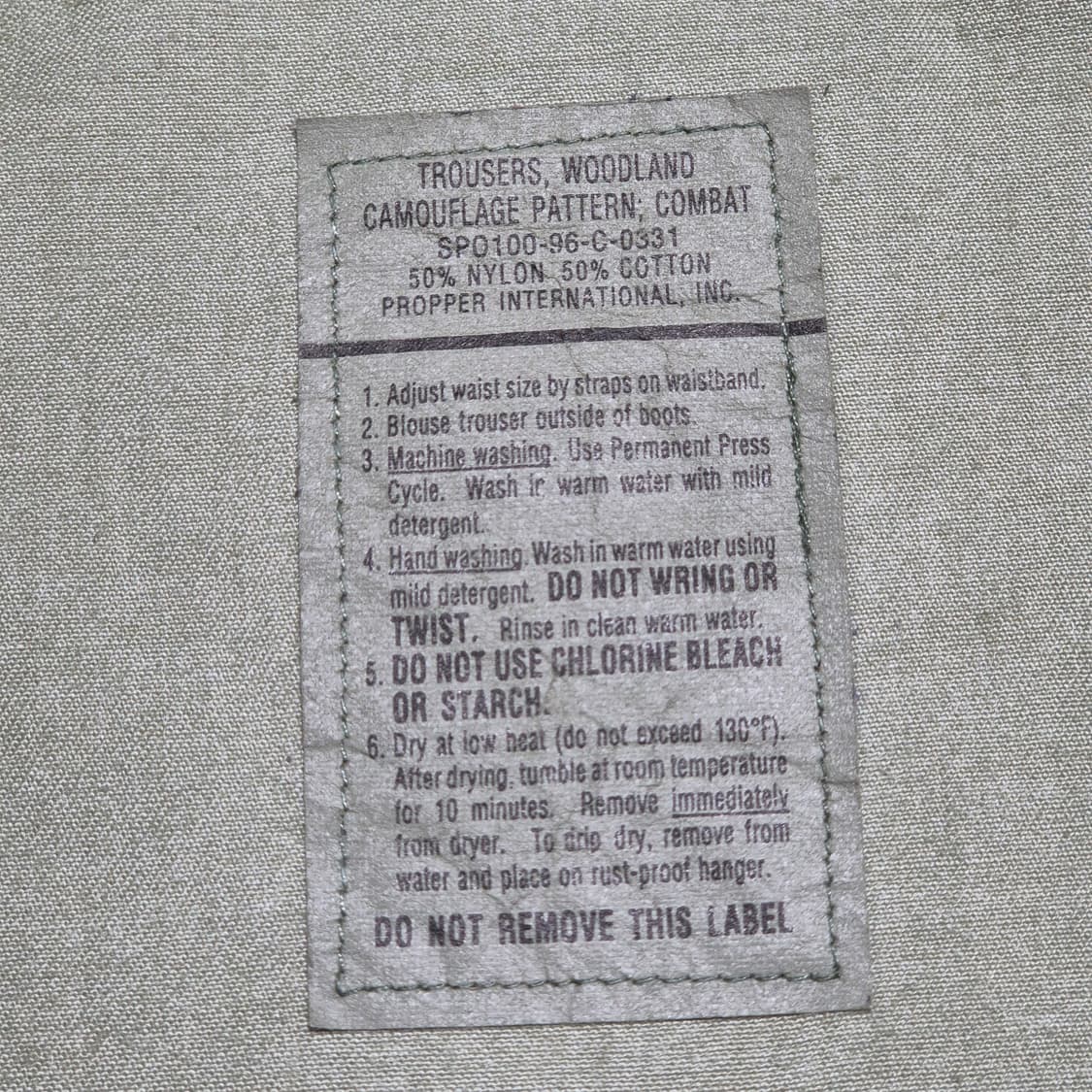 [M]미군 우드랜드 BDU  -487 상품이미지3