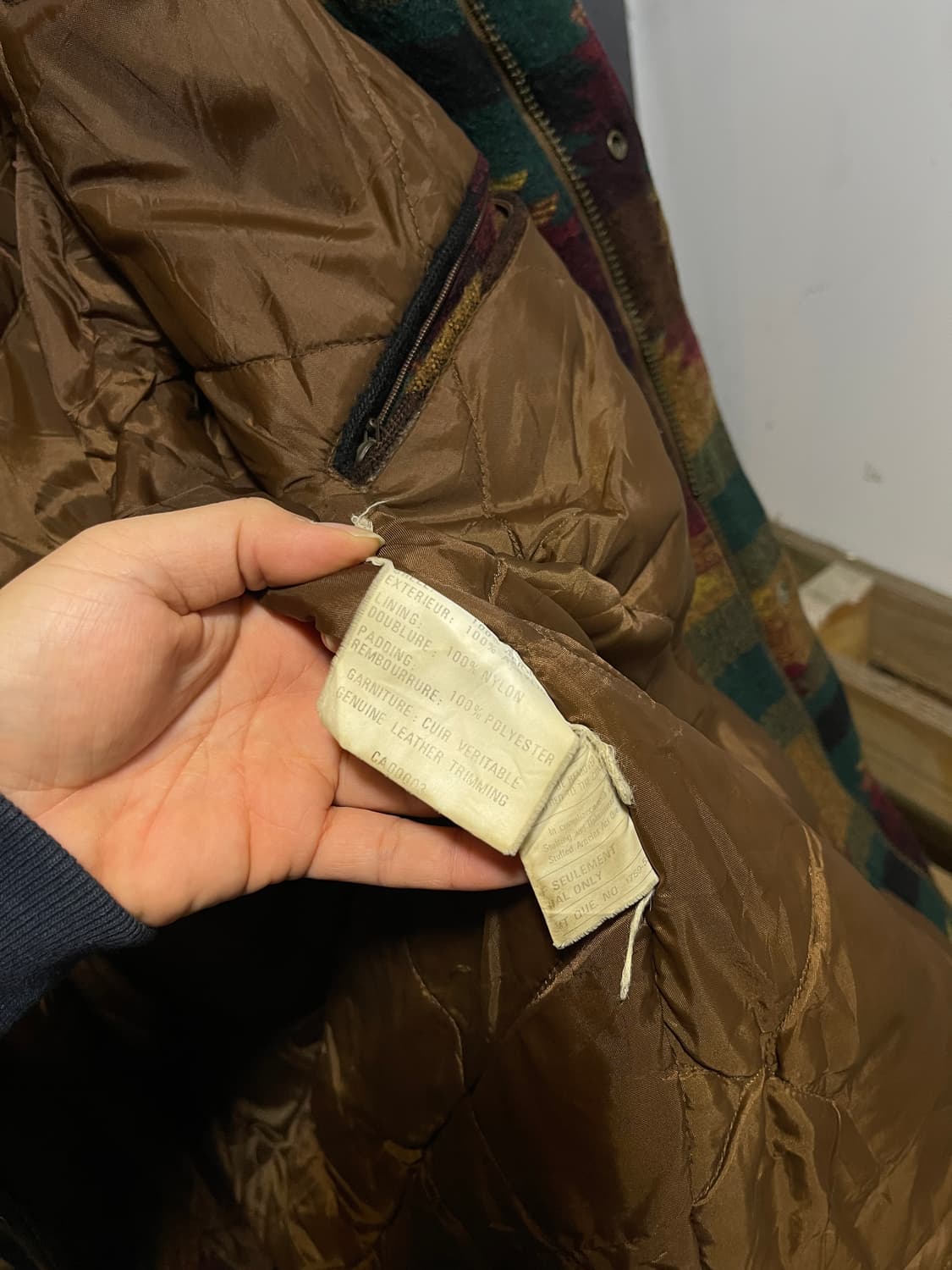 IVON CLAY 아즈텍 나바호 패턴 자켓 상품이미지3