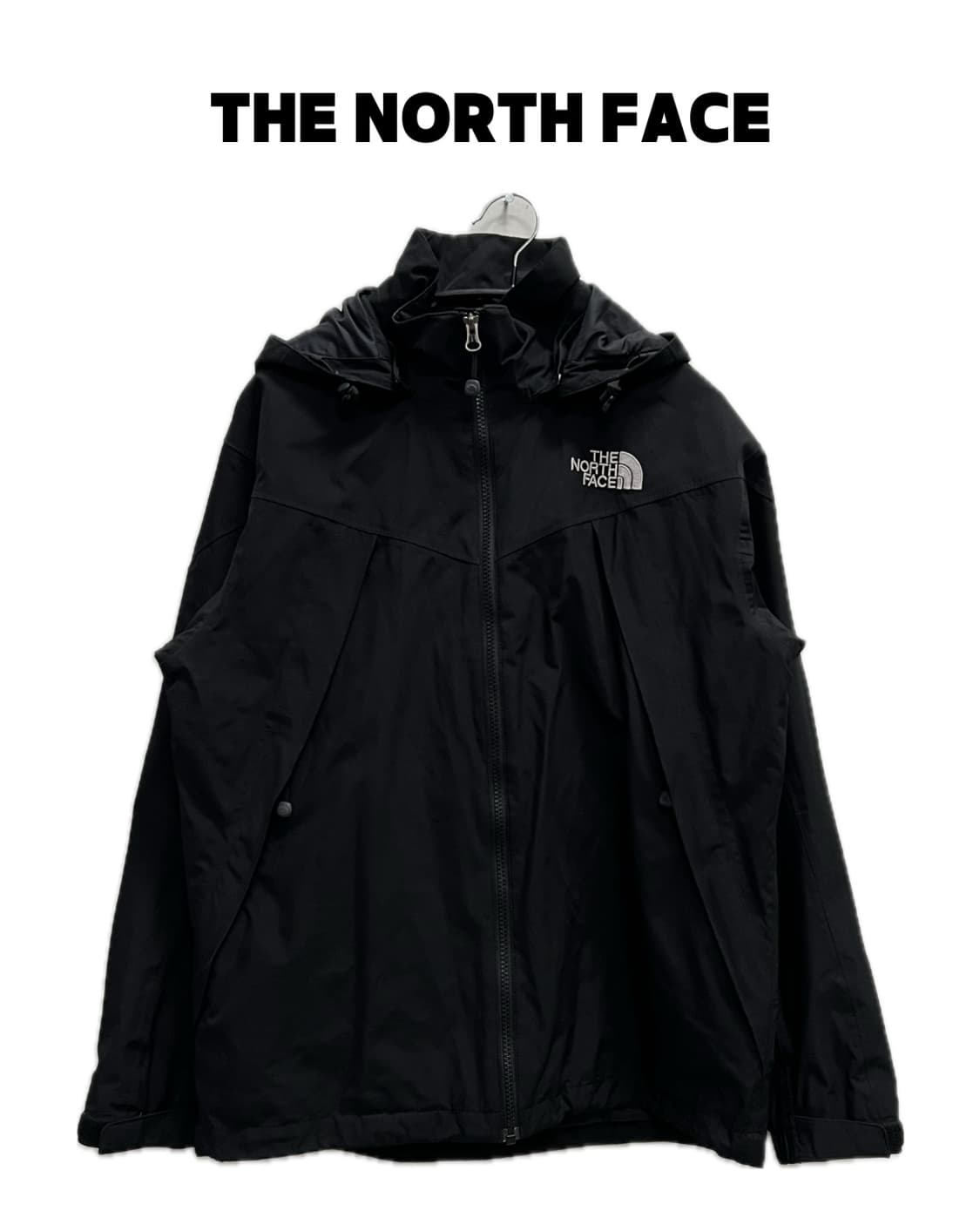 노스페이스 하이벤트 기모 바람막이 블랙 상품이미지1