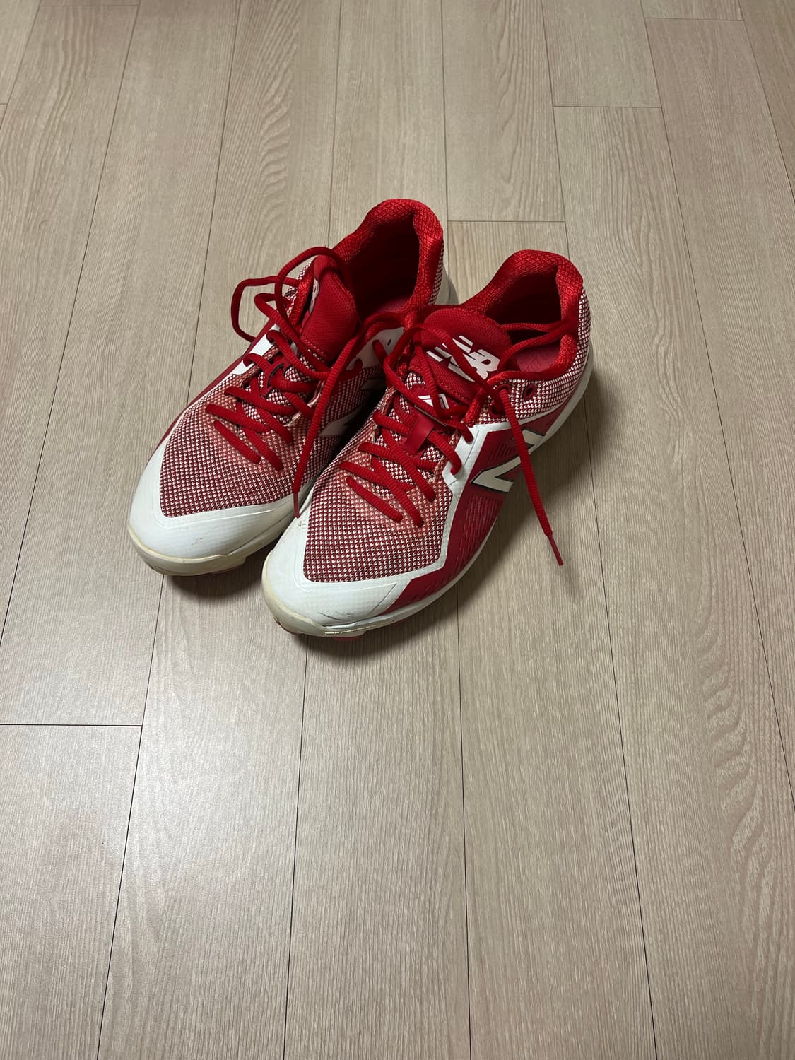 뉴발란스 야구화 스파이크 레드 270 상품이미지1