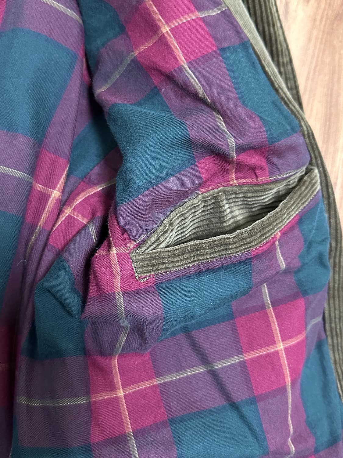 폴로 랄프로렌 코듀로이 헌팅 코트 S 상품이미지9