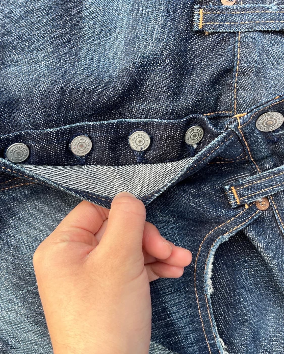 00s 리바이스 lvc 37501 빅E 데님팬츠 상품이미지3