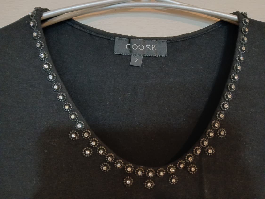 비즈 장식 패턴 원피스 드레스 플레이 스커트 코튼 홀복 데일리 데이트룩 상품이미지6