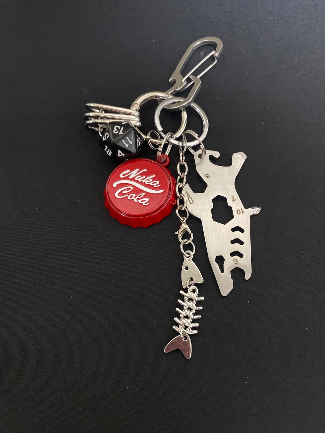 레트로  코크 캡 키링 상품이미지2