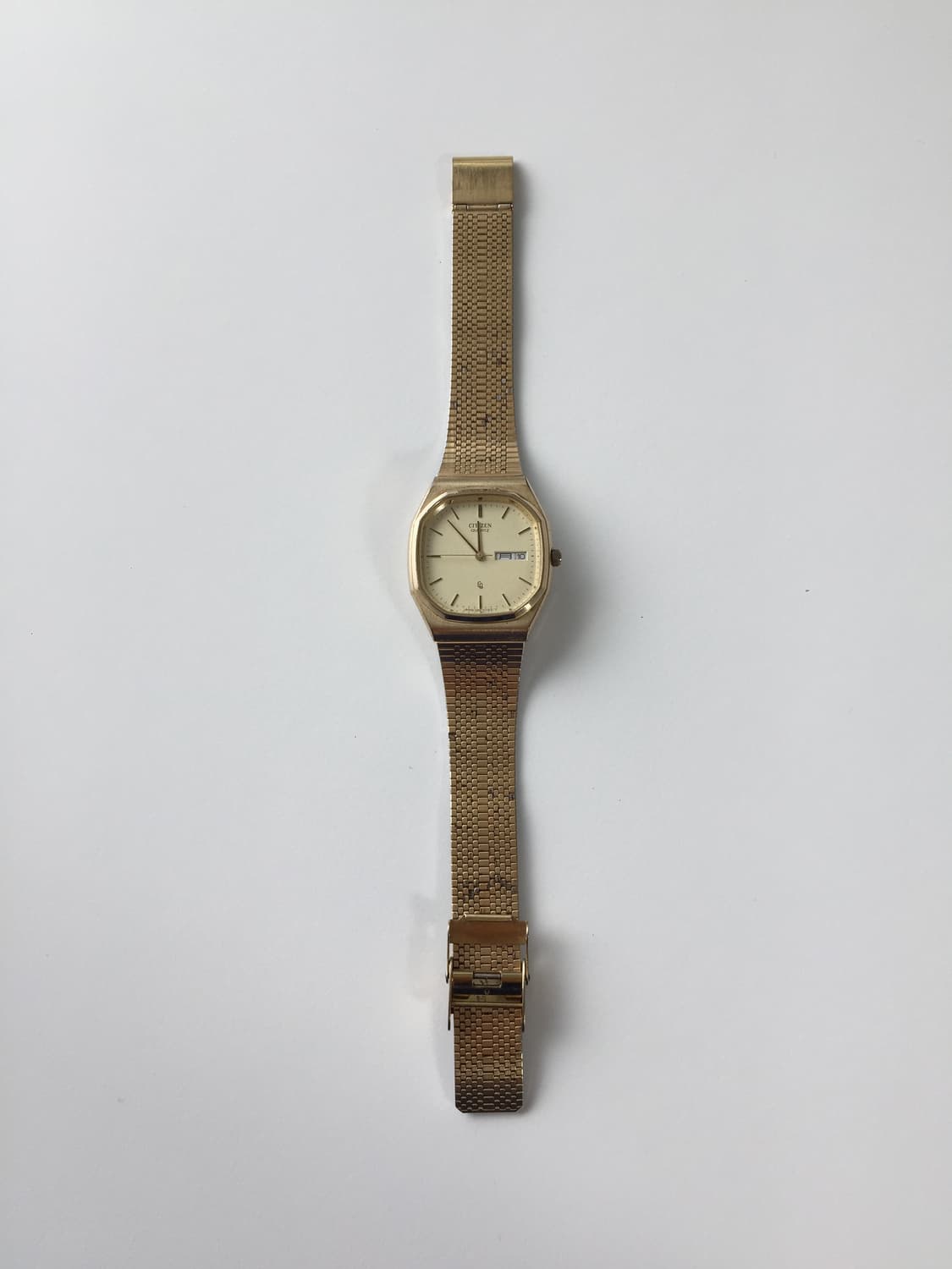 80s citizen octagon gold day-date 상품이미지10