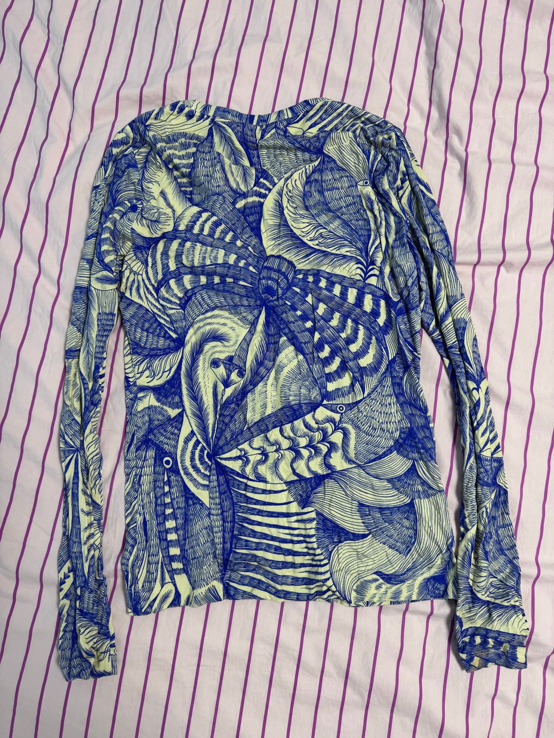 Dries Van Noten 프린트 탑 S 상품이미지2