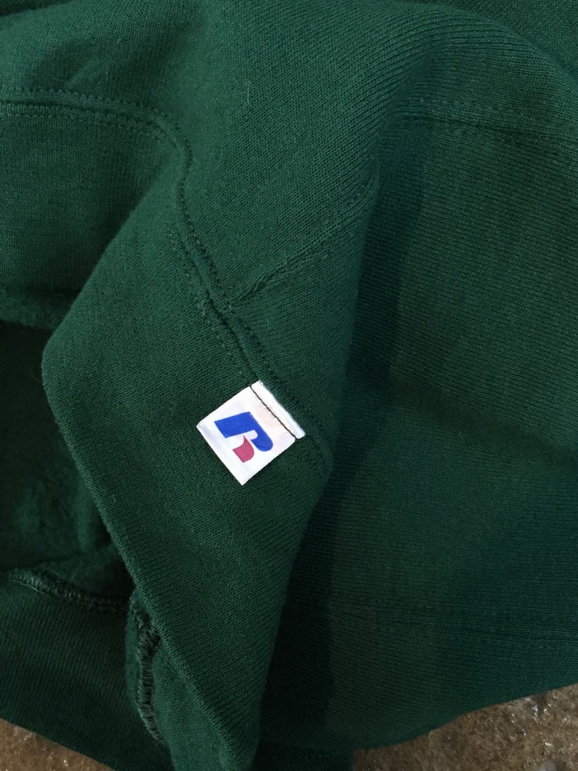 RUSSELL 러셀 맨투맨 그린 상품이미지3