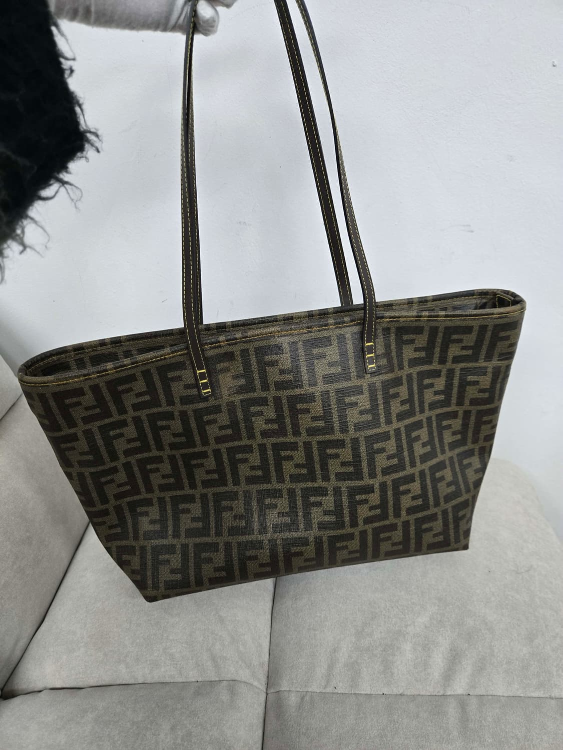 [보증서 정품] 펜디 FF 로고 토트백 상품이미지6