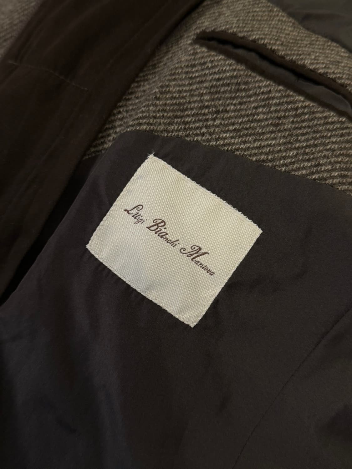 루이지 비앙키 만토바 테일러드 코트 100 상품이미지3