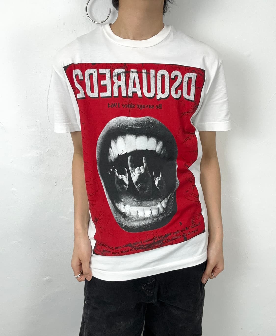 DSQUARED2 19SS “Be Savage” Rock Graphic  상품이미지2