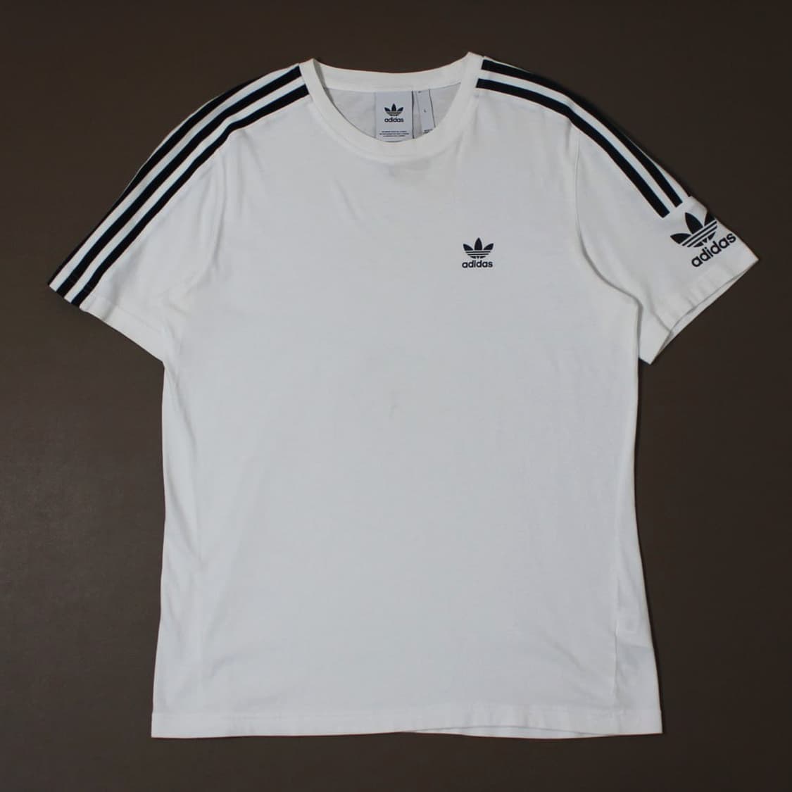 Adidas 아디다스 트레포일 화이트 라운드 반팔 상품이미지1