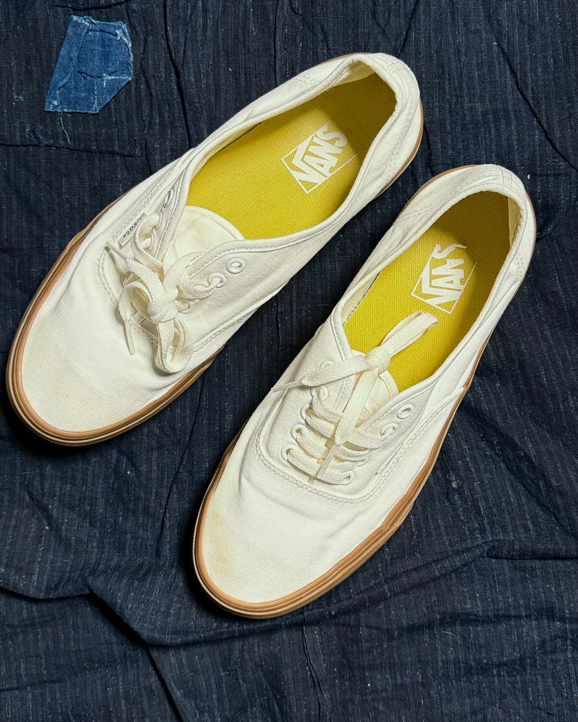 반스 어센틱 마시멜로 검 US10 상품이미지2