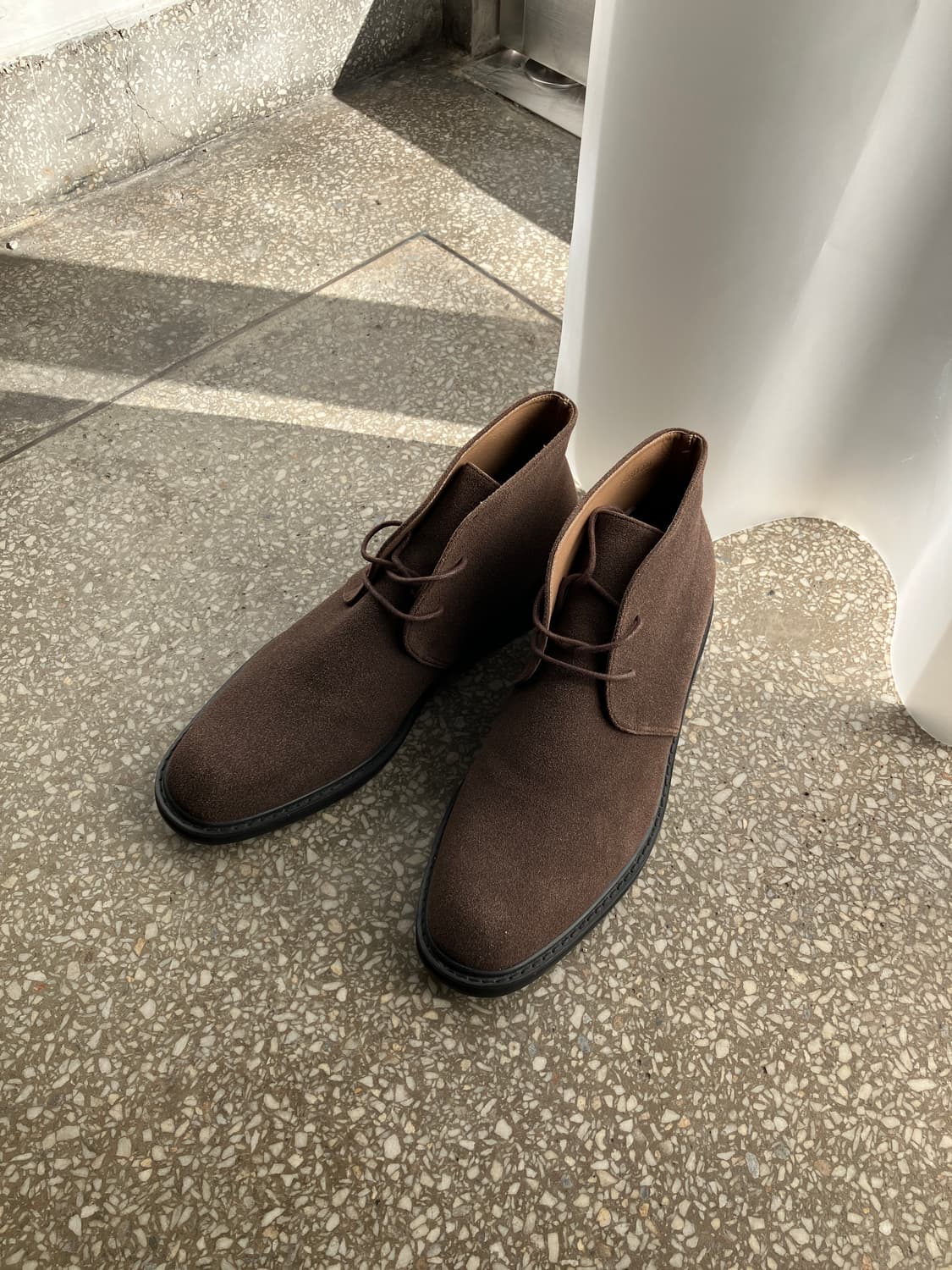 스웨이드 처카 부츠 모카브라운 280 상품이미지3