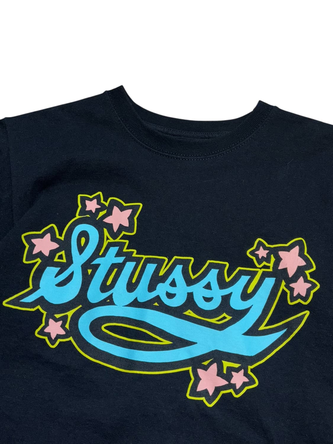 스투시 스타 스크립트 y2k 느낌반팔 상품이미지4